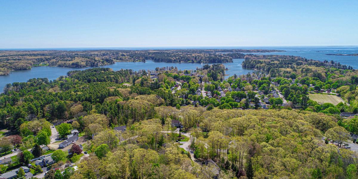 Aerial view of the New Hampshire Seacoast